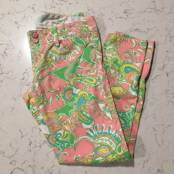 Lilly Pulitzer Worth Skinny Mini Zip - Picture 3 of 12